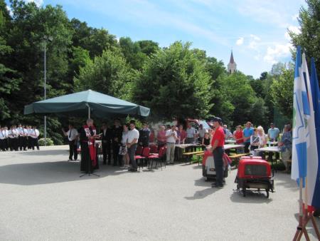 PGD Razkrižje, prevzem nove prenosne motorne brizgalne, junij 2014 31